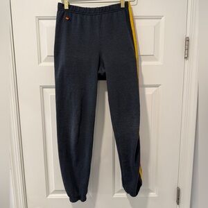 Aviator Nation Girls Joggers Sweatpants Navy Size 14